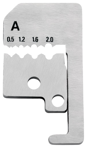 [NS-KN1219180] KNIPEX 12 19 180 1 PAR DE CUCHILLAS DE RECAMBIO PARA 12 11 180