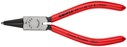 [NS-KN4411J0] KNIPEX 44 11 J0 ALICATE PARA ARANDELAS PARA ARANDELAS INTERIORES EN TALADROS RECUBIERTOS DE PLÁSTICO NEGRO ATRAMENTADO 140 MM