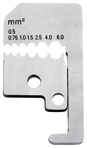 [NS-KN1229180] KNIPEX 12 29 180 1 PAR DE CUCHILLAS DE RECAMBIO PARA 12 21 180
