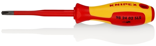 [NS-KN982402SLS] KNIPEX 98 24 02 SLS DESTORNILLADOR (SLIM) PLUSMINUS PHILLIPS® MANGO AISLANTE EN DOS COMPONENTES, SEGÚN NORMA VDE BARNIZADOS 212 MM