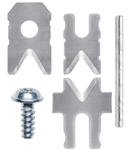 [NS-KN126921] KNIPEX 12 69 21 1 PAR DE CUCHILLAS DE RECAMBIO PARA 12 62 180  20 MM