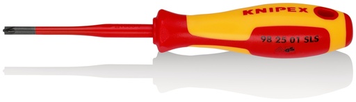[NS-KN982501SLS] KNIPEX 98 25 01 SLS DESTORNILLADOR (SLIM) PLUSMINUS POZIDRIV® MANGO AISLANTE EN DOS COMPONENTES, SEGÚN NORMA VDE BARNIZADOS 187 MM