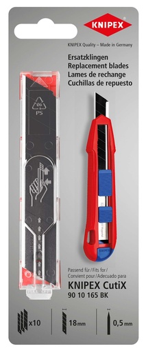 [NS-KN9010165E02] KNIPEX 90 10 165 E02 CUCHILLA DE RECAMBIO PARA 90 10 165 BK (10X)