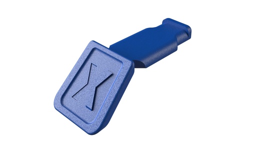 [NS-KN006110CB] KNIPEX 00 61 10 CB COLOURCODE CLIPS AZUL (10 UNIDADES)  21 MM
