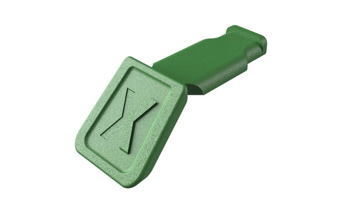 [NS-KN006110CG] KNIPEX 00 61 10 CG COLORCODE CLIPS VERDE (10 UNIDADES)  21 MM
