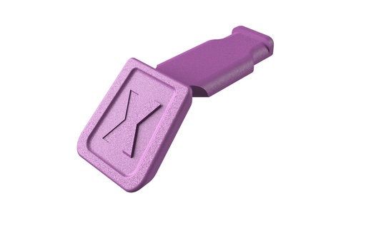 [NS-KN006110CV] KNIPEX 00 61 10 CV COLORCODE CLIPS VIOLETA (10 UNIDADES)  21 MM