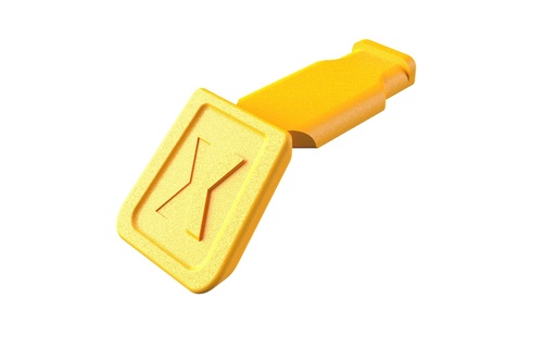 [NS-KN006110CY] KNIPEX 00 61 10 CY COLORCODE CLIPS AMARILLO (10 UNIDADES)  21 MM