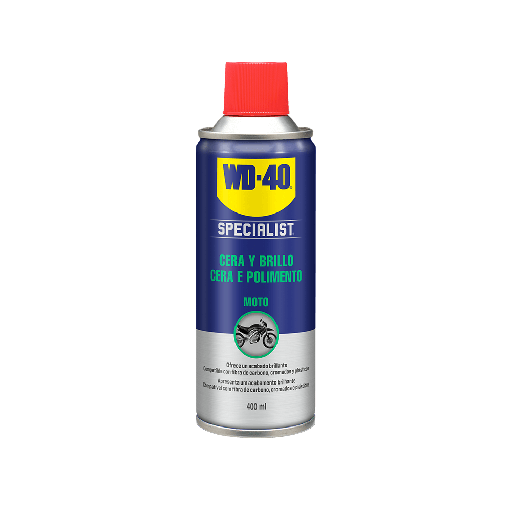 [WD34809] CERA Y BRILLO MOTO WD40 400 ml
