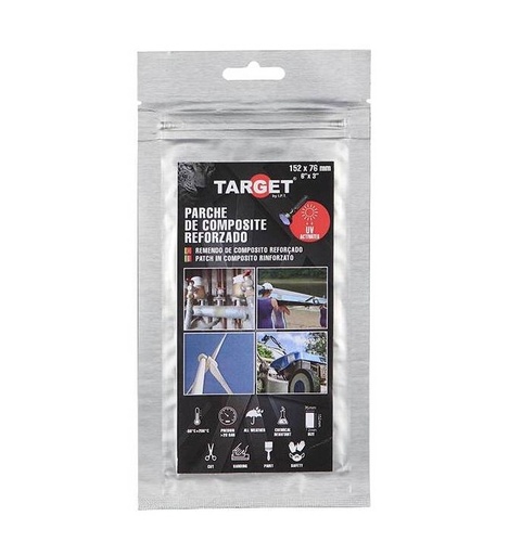 [TAC2563] PARCHE DE COMPOSITE REFORZADO 152 x 76 mm