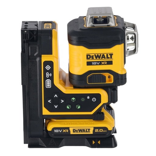 [NS-DWDCLE34035D1] NIVEL LASER VERDE DE 3 LÍNEAS 360º CON CONTROL REMOTO XR 18 V DCLE34035D1