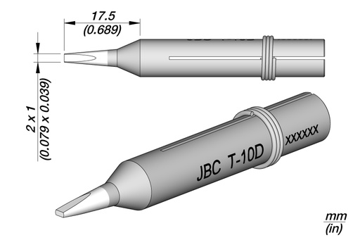 [JBT10D] T-10D PUNTA PARA SOLDADOR 30ST, 40ST, SL2020