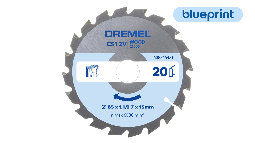 [DR2608846431] HOJA PARA MADERA DREMEL BLUEPRINT (CS500)