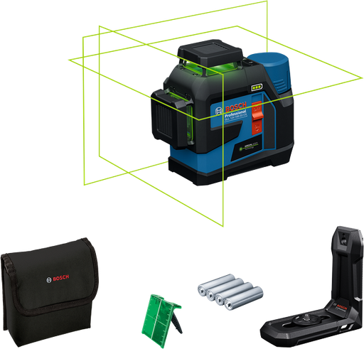 [BOGLL12V100-33CG] NIVEL LASER LÍNEAS VERDES GLL 12V-100-33 CG