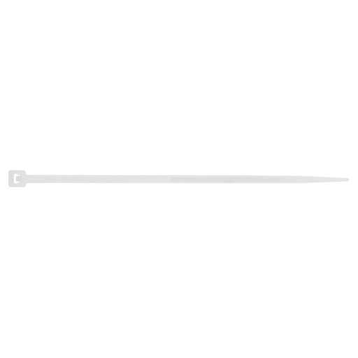 [INBB36300] BOLSA DE 100 BRIDAS BLANCAS DE NYLON BN-B 3,6 x 300