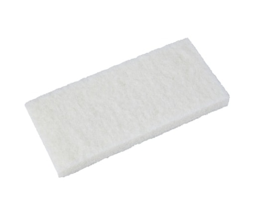 [3M7100194291] CAJA 10 ALMOHADILLAS ABRILLANTADORA BLANCA 8440 117 mm x 254 mm