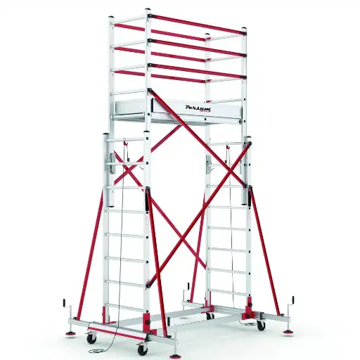 [PER14H0060] ANDAMIO TELETOWER PERSUM ALTURA ÚTIL 4,75