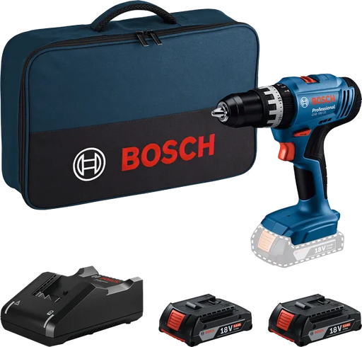 [BOGSB18V252D] TALADRO PERCUTOR GSB 18V-25 2 BATERÍAS 2,0 Ah BOLSA LONA