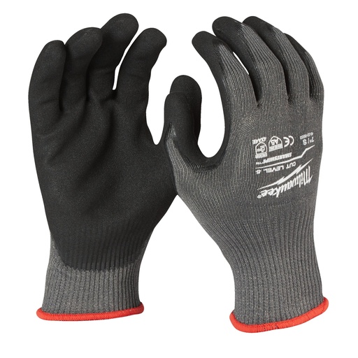 [MW4932471425] GUANTES ANTICORTE DE NITRILO NIVEL E TALLA 9