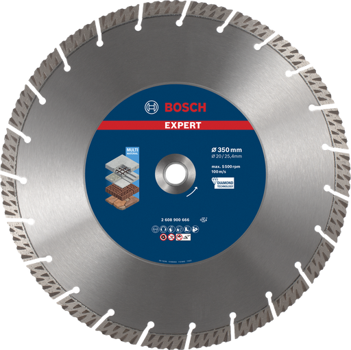 [BO2608900666] DISCO DE DIAMANTE MULTIMATERIAL 350 mm