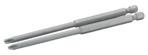 [BA59SPH1COMBI] PUNTAS ESTÁNDAR DE 1/4 PARA TORNILLOS PHILLIPS PH1 Y RANURADOS DE 125 mm