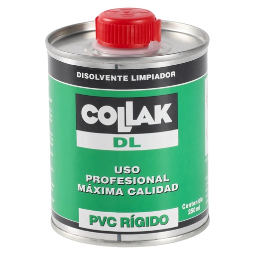 [CO250250] DISOLVENTE LIMPIADOR DE PVC DL 250 ml