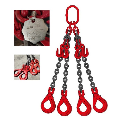 [NBPULPO4R] PULPO CDENA 4 RAMALES