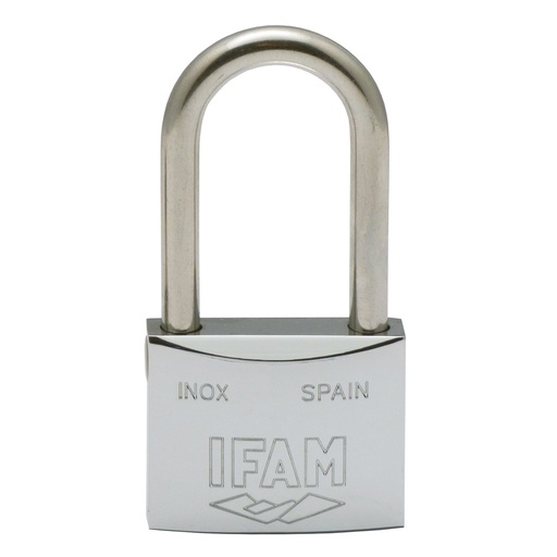 [IF84011] CANDADO ARCO LARGO INOX40AL BLISTER