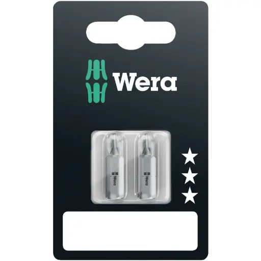 [WE05073305001] BLISTER 2 PUNTAS PHILIPS 2 x 25 WERA