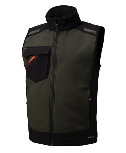 [MA422221VNES] CHALECO SOFTSHELL NICE STRETCH VERDE S